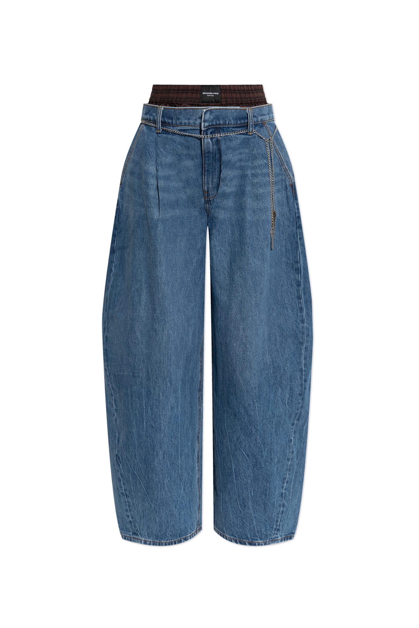 【送料&関税込】Alexander Wang High Waist Balloon Jeans Alexander Wang High Waist Balloon Jeans - POIZON